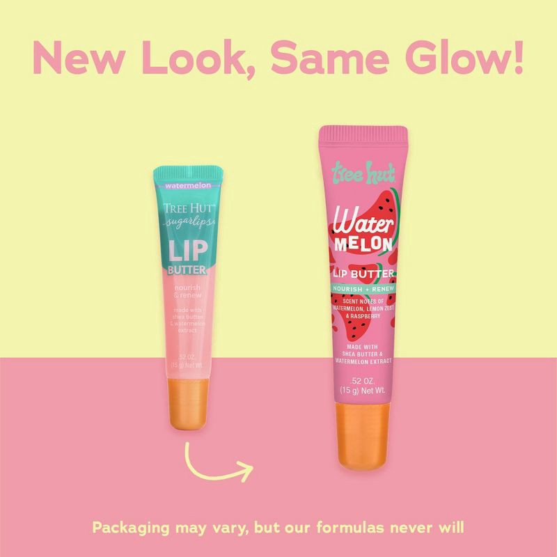 slide 2 of 9, Tree Hut Sugarlips Lip Butter - Watermelon - 0.52oz, 0.52 oz