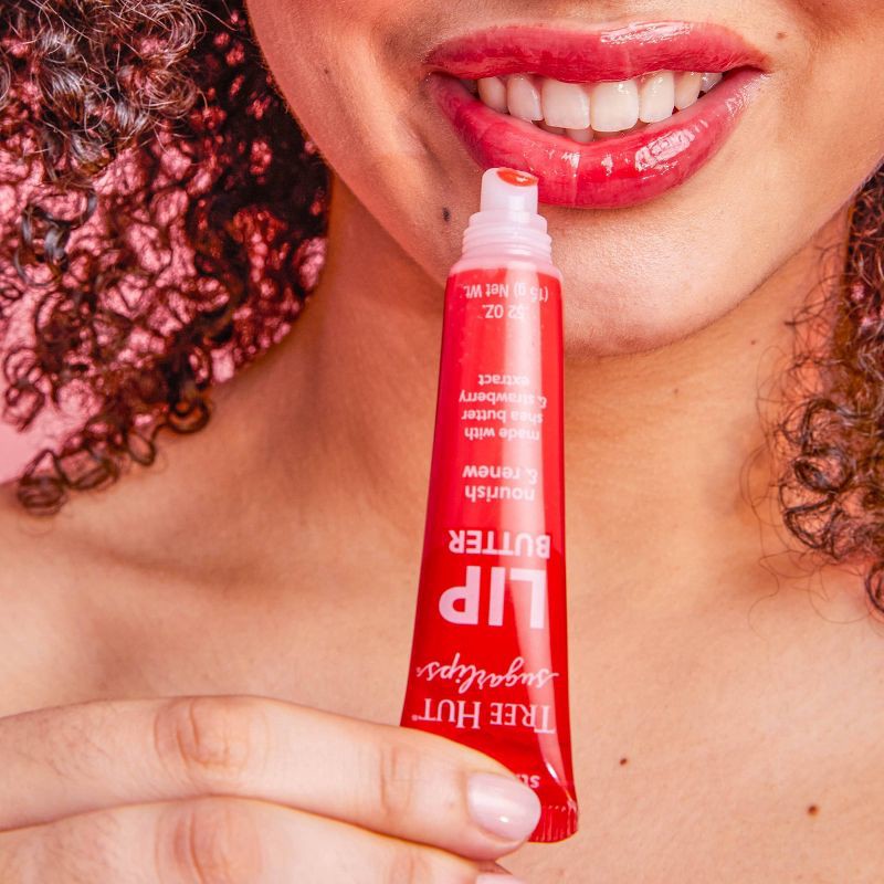 slide 7 of 12, Tree Hut Sugarlips Lip Butter - Strawberry - 0.52oz, 0.52 oz