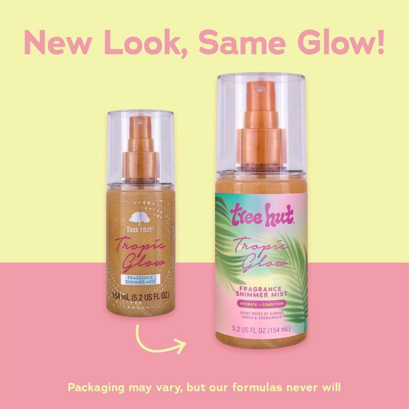 slide 3 of 8, Tree Hut Women's Fragrance Body Mist - Tropic Glow Shimmer - 5.2 fl oz, 5.2 fl oz
