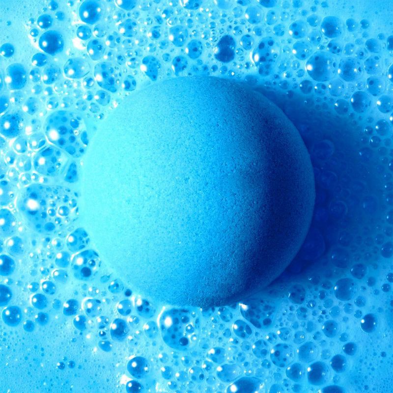slide 4 of 7, Da Bomb Bath Fizzers Da Bomb Bath Glow Blue Bath bomb - 6.5oz, 6.5 oz