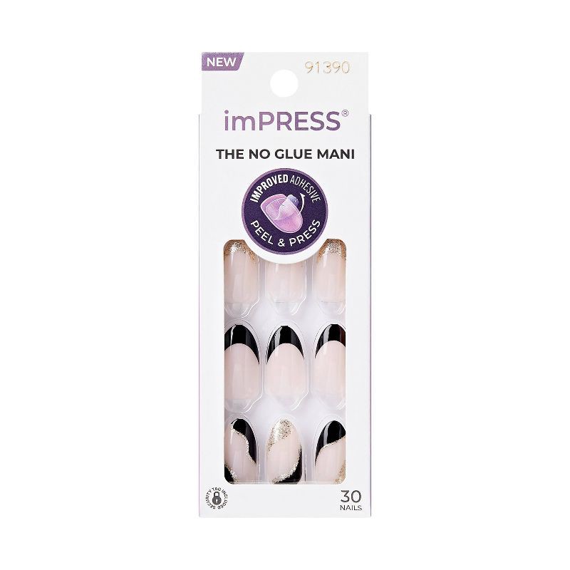 slide 1 of 11, imPRESS Press-On Manicure - Illusion - 33ct, 33 ct