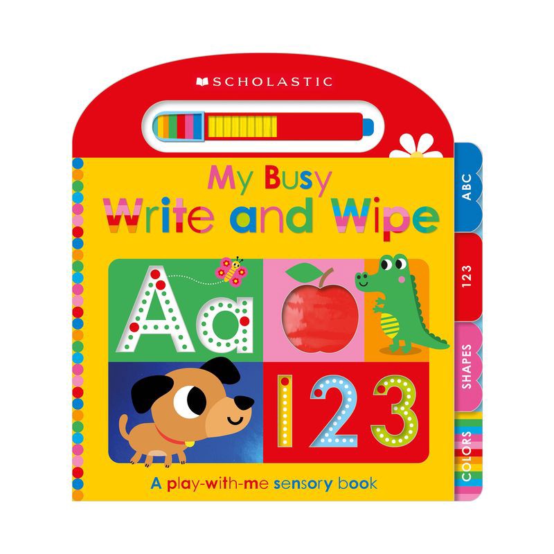 slide 1 of 1, My Busy Write-And-Wipe: Scholastic Early Learners - (Hardcover), 1 ct