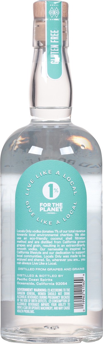 slide 5 of 9, Locals Small Batch Vodka 750 ml, 750 ml