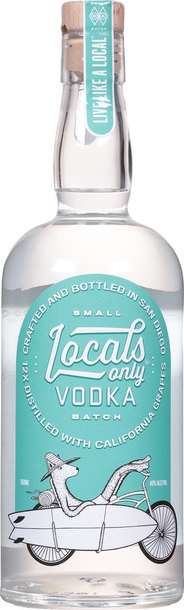 slide 8 of 9, Locals Small Batch Vodka 750 ml, 750 ml