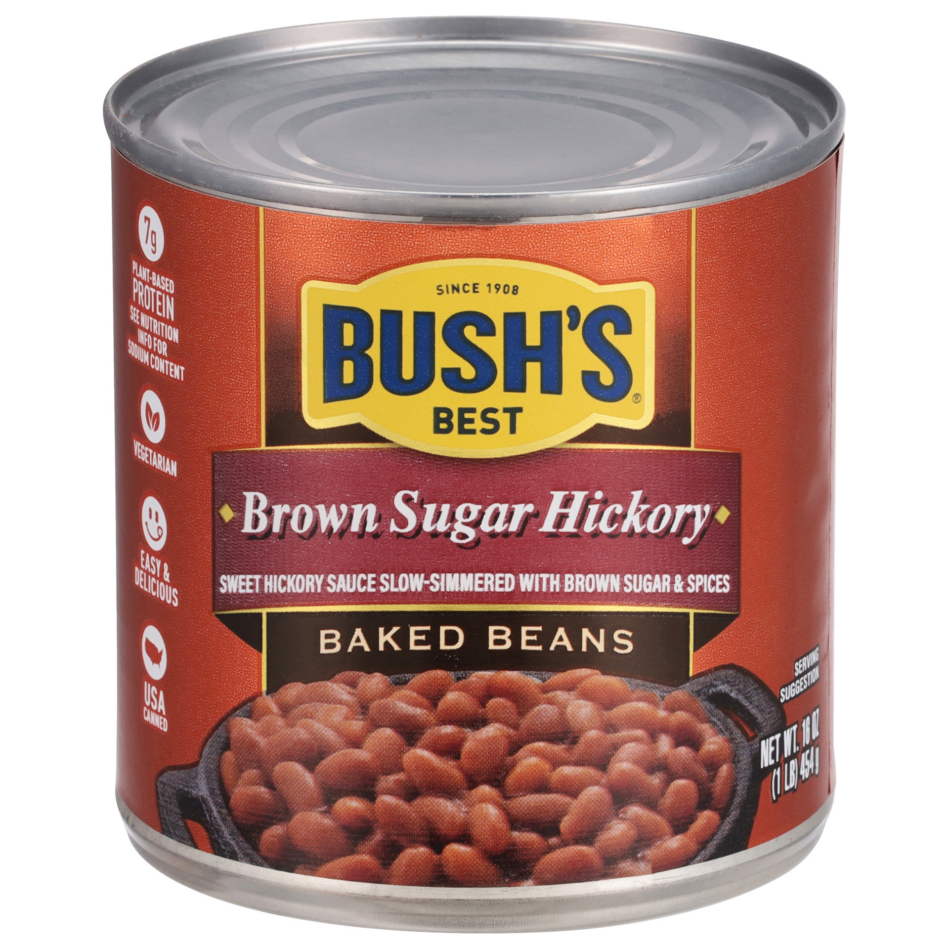 slide 5 of 5, Bush's Best Bush's Brown Sugar Hickory Baked Beans 16 oz, 