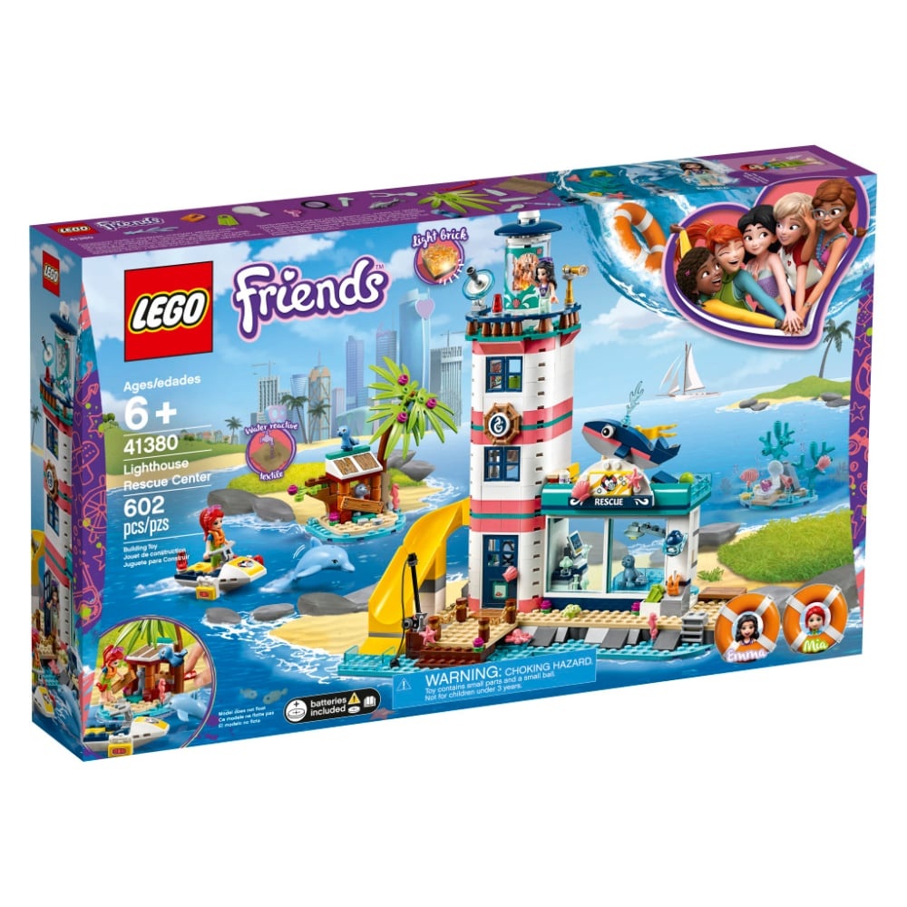 slide 1 of 1, Lego Friends Lighthouse Rescue Center Building Toy, 602 ct