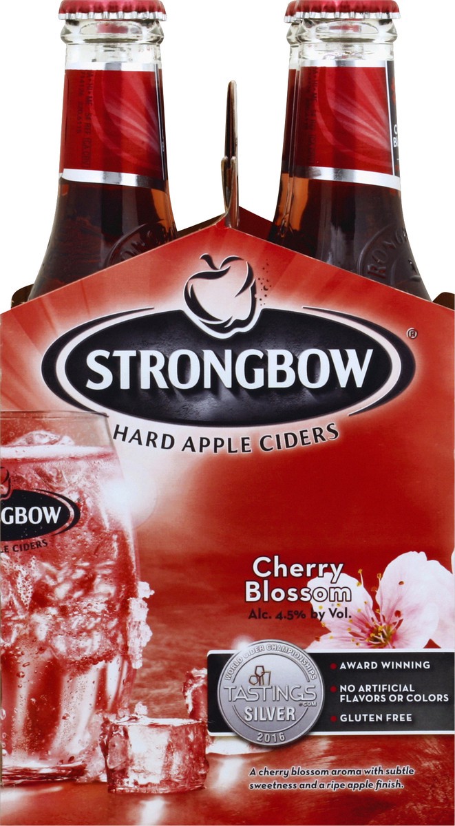 slide 2 of 4, Strongbow Cherry Blossom Hard Apple Cider, 6 ct; 12 oz