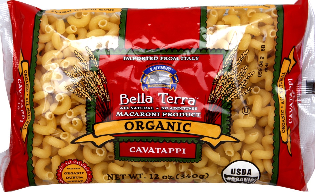 slide 5 of 5, Bella Terra Org Cavatappi, 12 oz