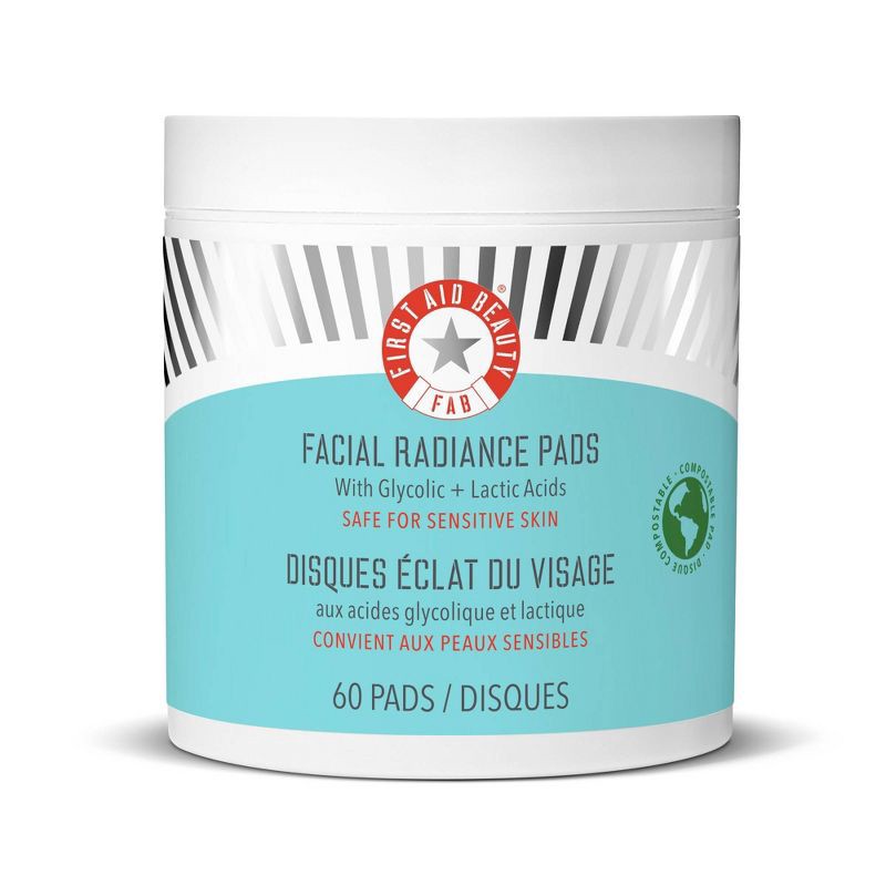 slide 1 of 7, FIRST AID BEAUTY Compostable Facial Radiance Pads - 60ct - Ulta Beauty, 60 ct