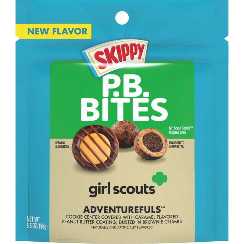 slide 6 of 7, SKIPPY P.B. Bites Girl Scouts Adventurefuls - 5.5oz, 5.5 oz