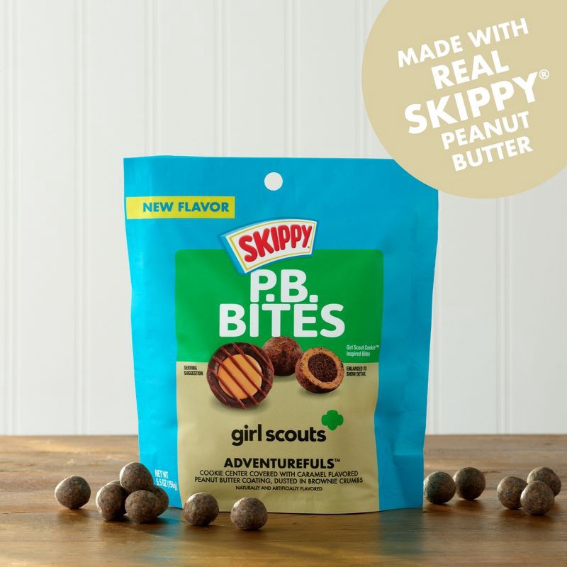 slide 8 of 10, SKIPPY P.B. Bites Girl Scouts Adventurefuls - 5.5oz, 5.5 oz