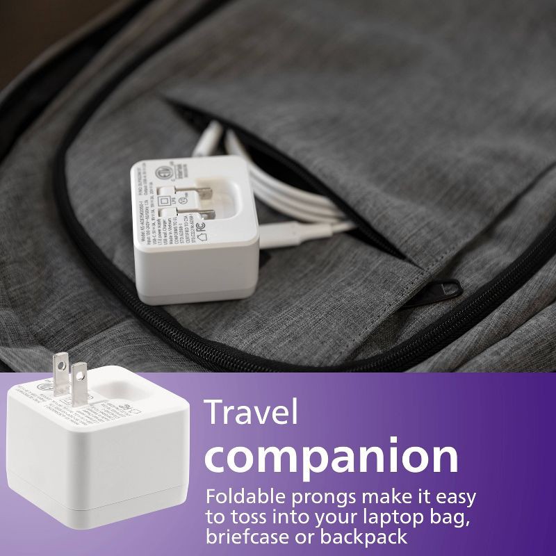 slide 4 of 7, Philips 67.5W AC GaN Charging Kit, 1 ct