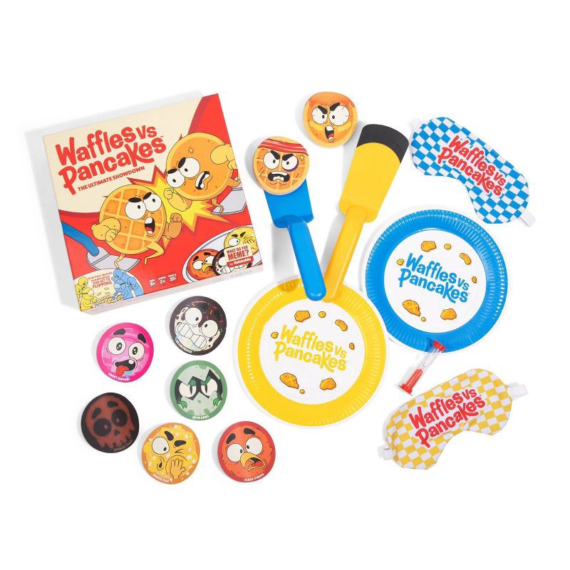 slide 2 of 11, What Do You Meme? Waffles vs Pancakes Family Game, 1 ct