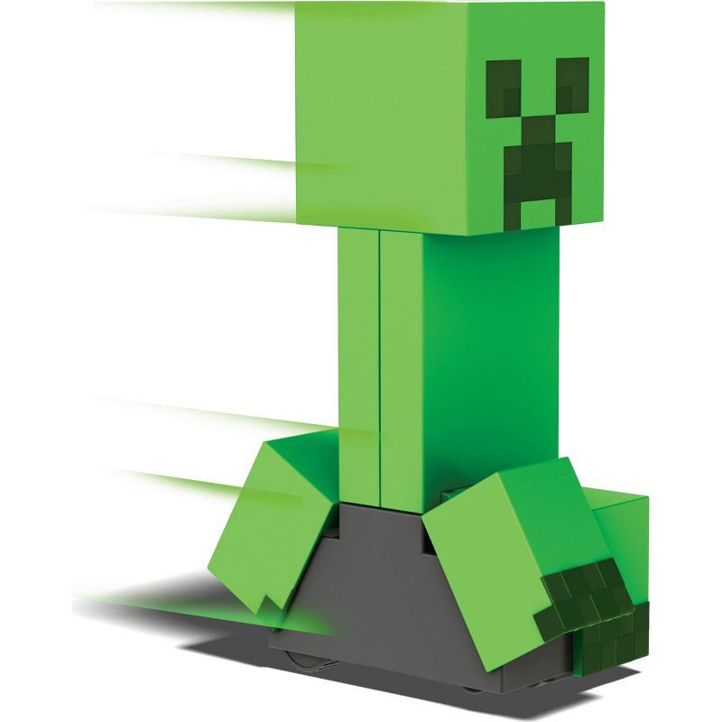 slide 1 of 7, Mattel Minecraft Exploding RC Creeper with Lights & Sounds with 10 Explosion Particles and DLC Code, 1 ct