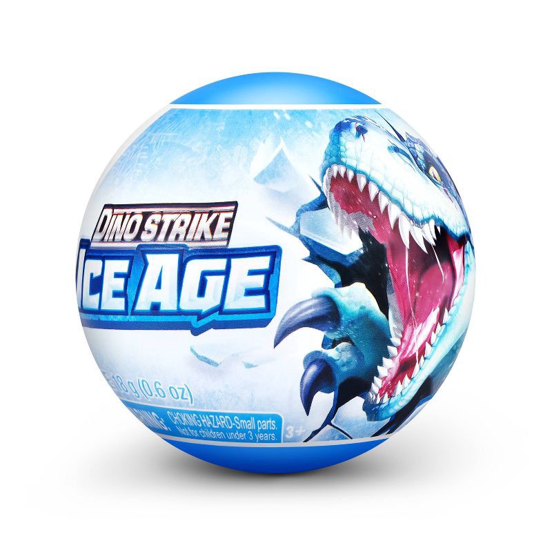 slide 3 of 7, 5 Surprise Dino Strike Ice Age Capsule, 1 ct