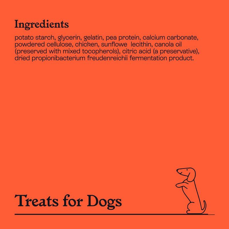 slide 5 of 6, Rawhide-Free Antler Shaped Dog Treats Chicken Flavor - 6.5oz - Kindfull™, 6.5 oz