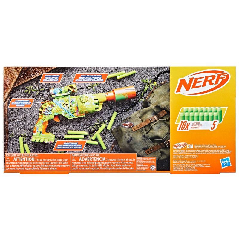 slide 3 of 8, NERF Zombie Driller Dart Blaster, 1 ct