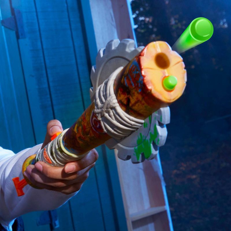 slide 8 of 8, NERF Zombie Strikeout Dart Blaster, 1 ct