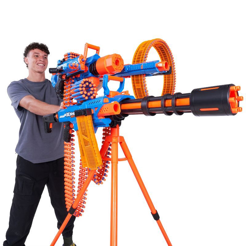 slide 11 of 12, XSHOT Insanity Motorized Rage Fire Toy Dart Blaster by ZURU, 1 ct