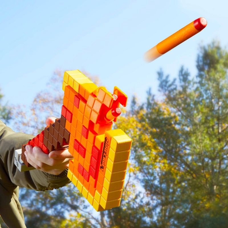 slide 9 of 9, NERF Minecraft Firebrand Axe, 1 ct