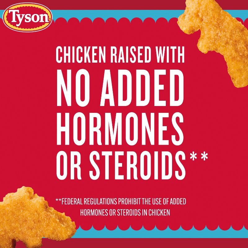 slide 5 of 9, Tyson Chicken White Meat Fun Nuggets - Frozen - 64oz, 64 oz