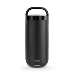 Ember 16oz Temperature Control Smart Tumbler Mug Slate Black: Stainless Steel, Hand Wash, Hot Beverages