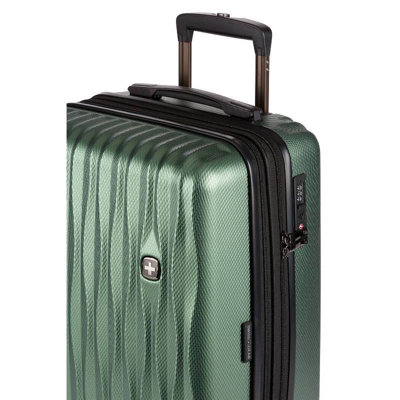slide 13 of 18, SWISSGEAR Energie Hardside Carry On Spinner Suitcase - Verdun Green, 1 ct
