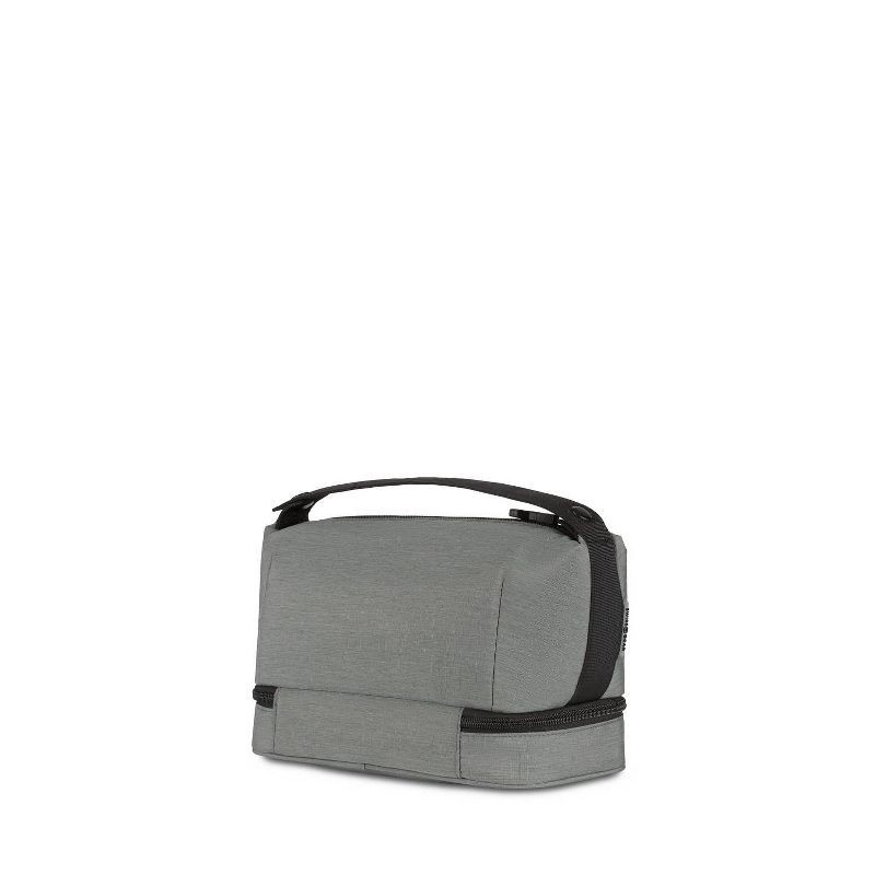 slide 3 of 10, SWISSGEAR Deluxe Travel Dopp Kit - Gray: Toiletry Organizer with Mesh Pocket, 1 ct