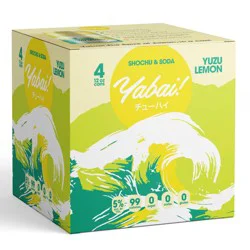 Yabai Yuzu Lemon - 4pk/12 fl oz Cans