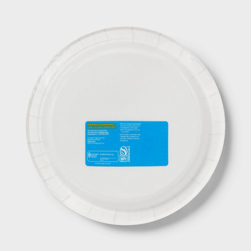 slide 3 of 3, Disposable Paper Plates 10" - Colorful Waves - 24ct - up & up™, 24 ct