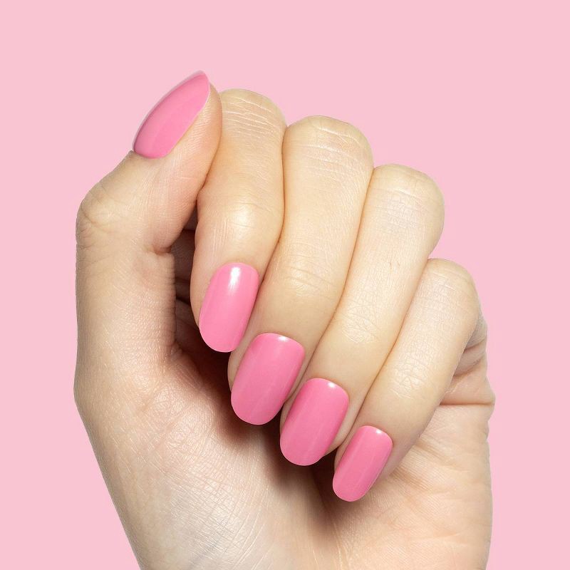 slide 4 of 4, Olive & June Fake Nails - S Round - Taffy - 32ct, 32 ct