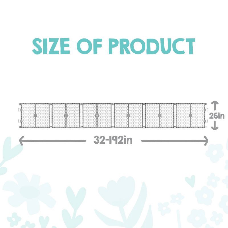 slide 5 of 5, Regalo 2-in-1 Play Yard and Baby Gate, 1 ct