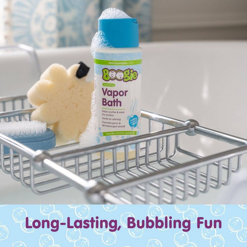 slide 2 of 7, Boogie Vapor Soothing Minty Eucalyptus Bubble Bath - 10 fl oz, 10 fl oz