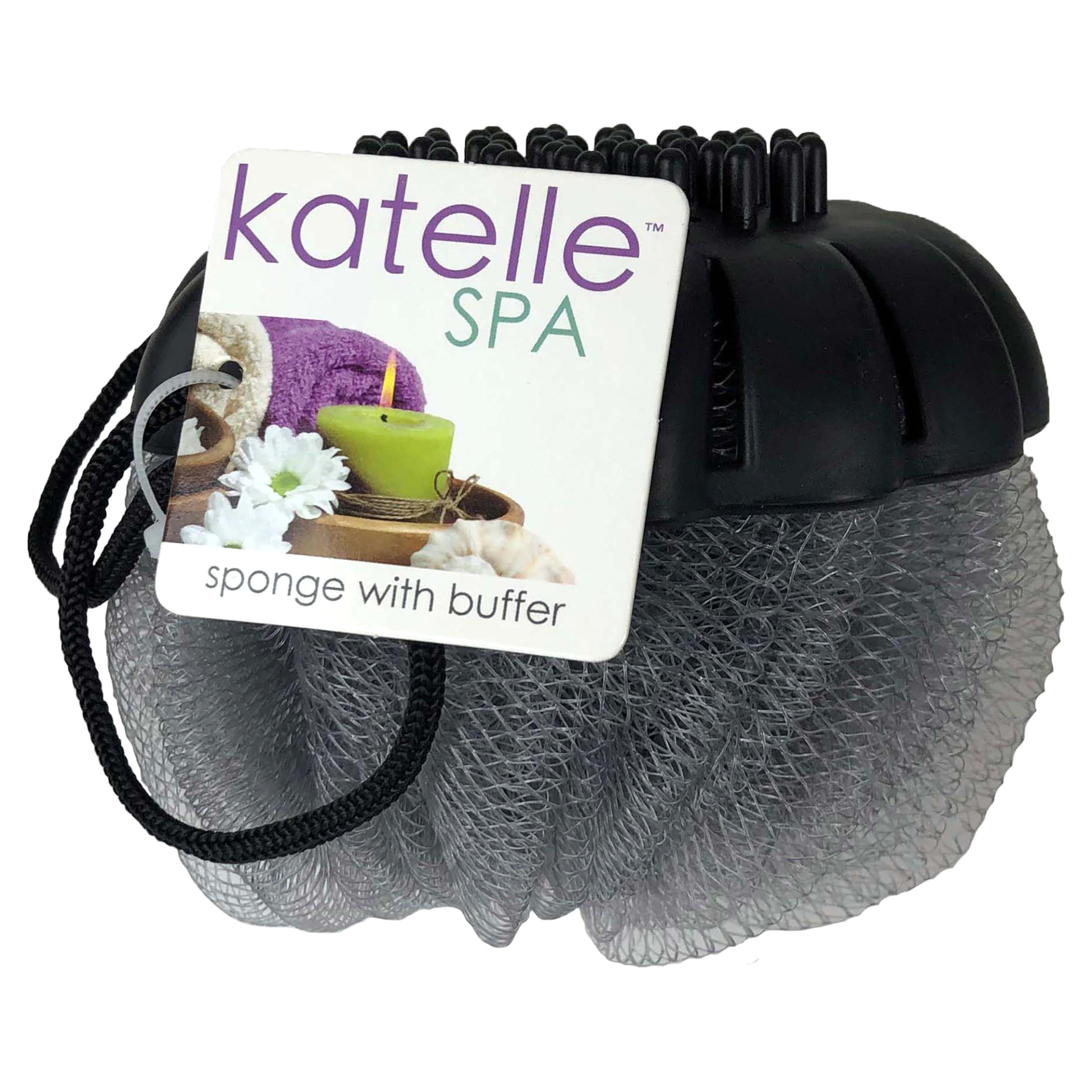 slide 1 of 5, Katelle Kat Sponge Buffer, 1 ct