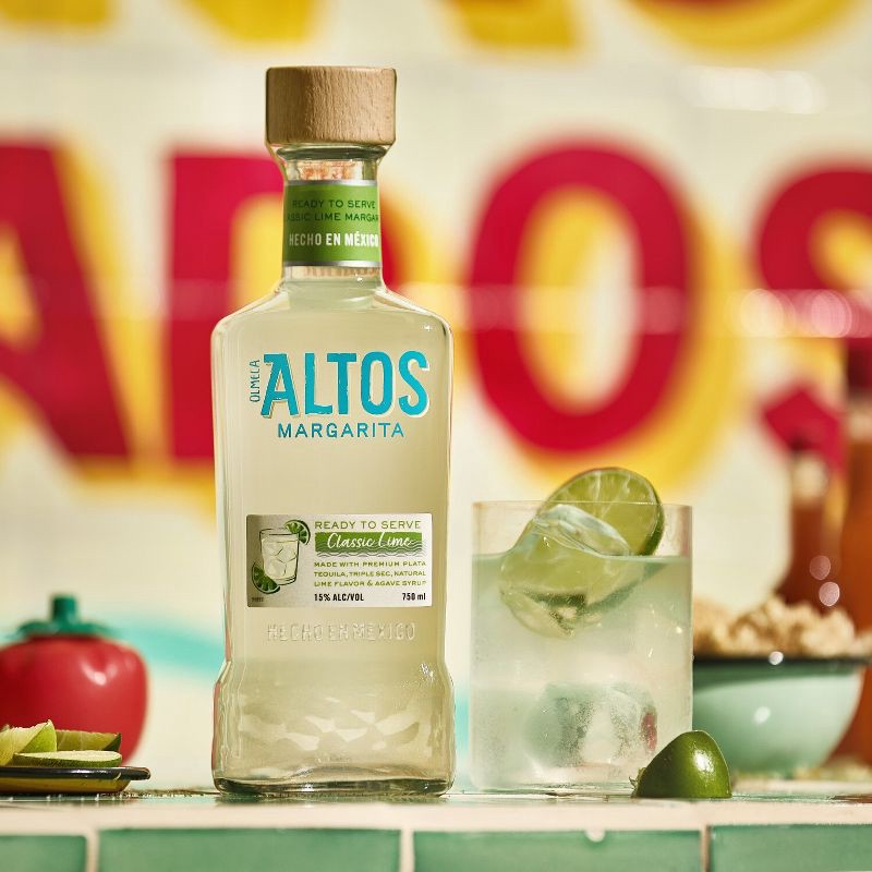 slide 2 of 5, Altos Lime Margarita - 750ml Bottle, 750 ml