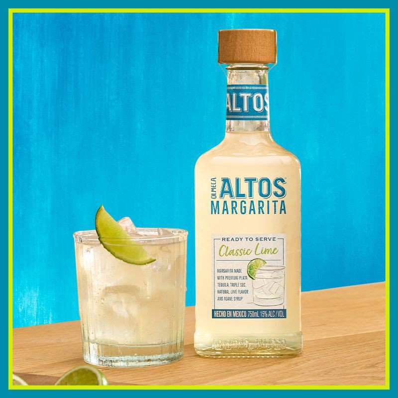 slide 5 of 5, Altos Lime Margarita - 750ml Bottle, 750 ml