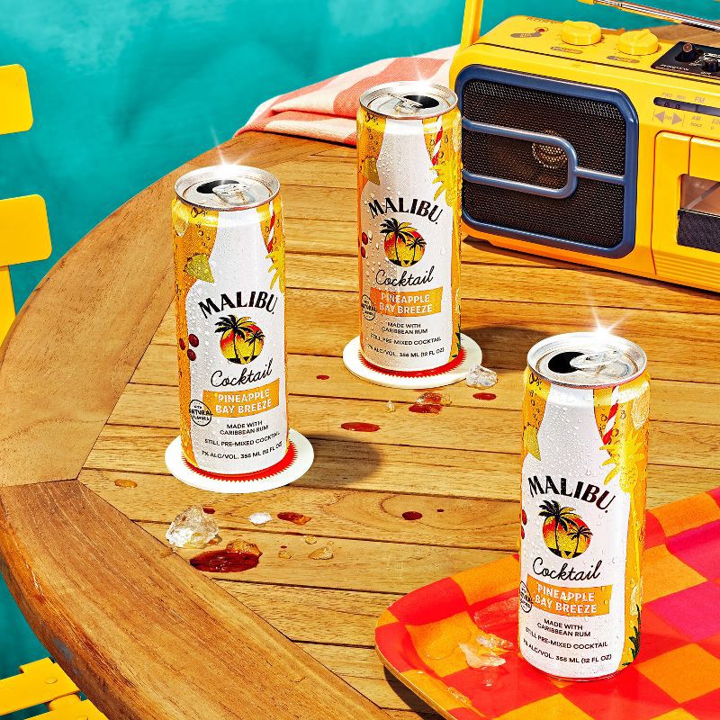 slide 9 of 10, Malibu Cocktails Variety Pack - 8pk/355ml Cans, 8 ct, 355 ml