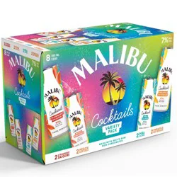 Malibu Cocktails Variety Pack - 8pk/355ml Cans