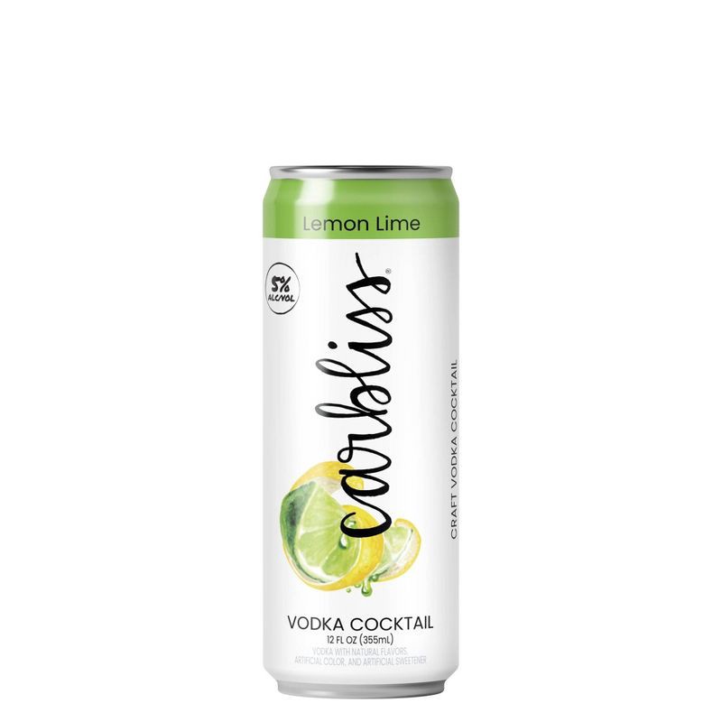 slide 4 of 6, Carbliss Vodka Variety Pack - 8pk/355ml Cans, 8 ct, 355 ml