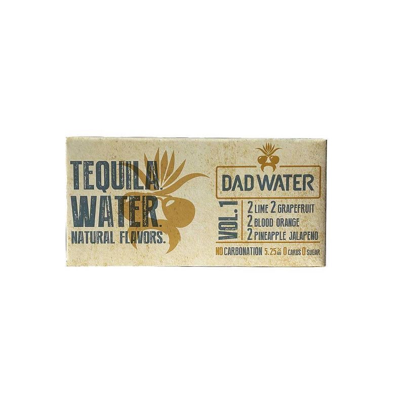 slide 6 of 15, Mom Water Dad Water Tequila Variety - 8pk/355ml Cans, 8 ct, 355 ml