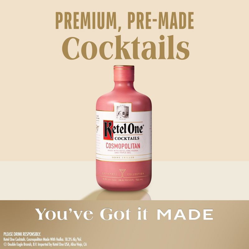 slide 2 of 8, Ketel One Cosmopolitan Cocktail - 375ml Bottle, 375 ml