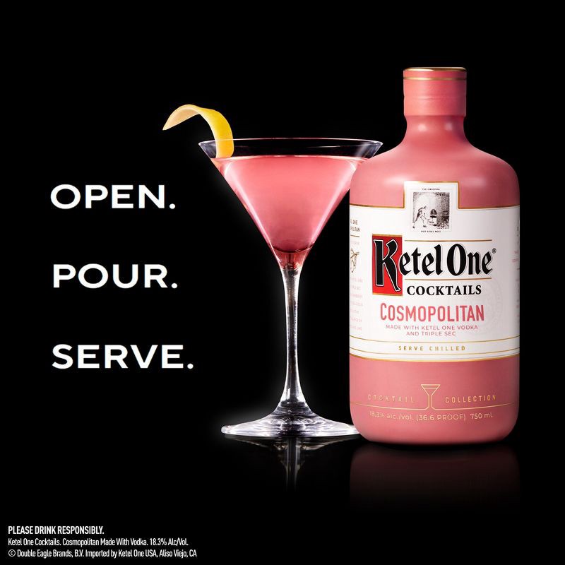 slide 3 of 12, Ketel One Cosmopolitan Cocktail - 375ml Bottle, 375 ml