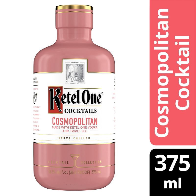 slide 11 of 12, Ketel One Cosmopolitan Cocktail - 375ml Bottle, 375 ml