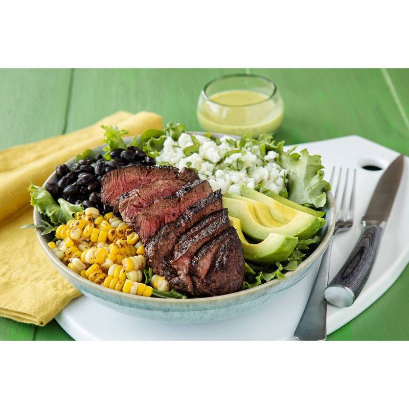 slide 4 of 4, Verde Farms Organic Grassfed Sirloin - 12oz, 12 oz