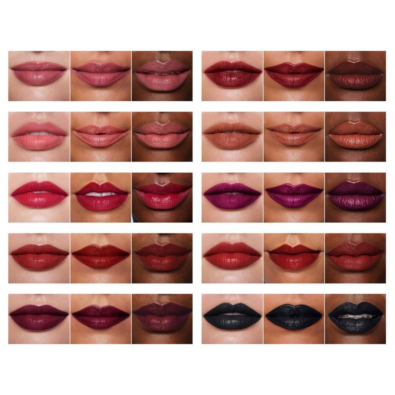 slide 7 of 12, e.l.f. O FACE Satin Lipstick - Smolder - 0.13oz, 0.13 oz