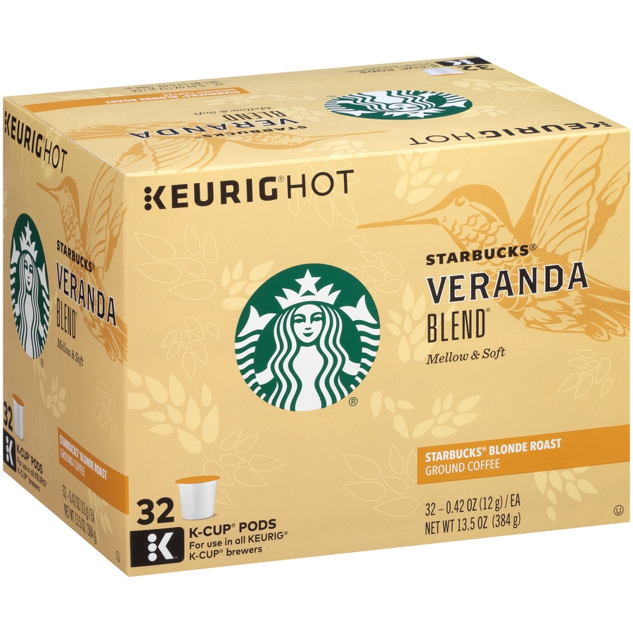 slide 4 of 7, Starbucks K-Cup Veranda Blend Blonde Roast - 32 ct, 32 ct