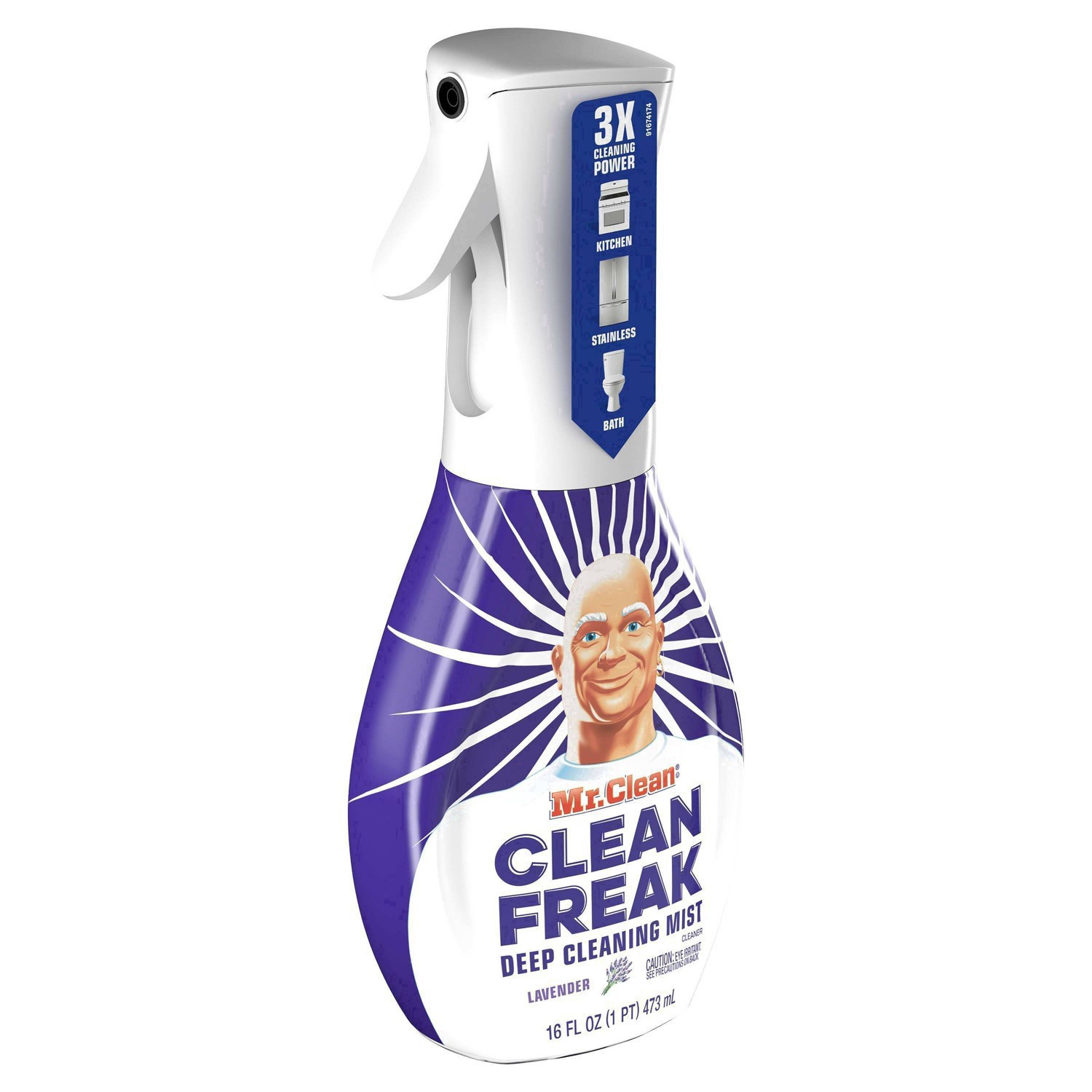 slide 89 of 136, Mr. Clean Clean Freak Deep Cleaning Mist Lavender Cleaner 16 oz, 16 oz