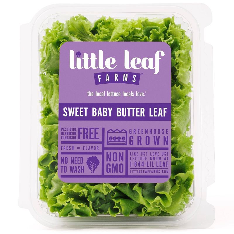 slide 1 of 4, Little Leaf Farms Fresh Sweet Baby Butter Lettuce - 4oz, 4 oz