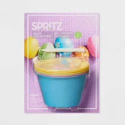 12pc Easter Egg Coloring Cup Neon - Spritz™