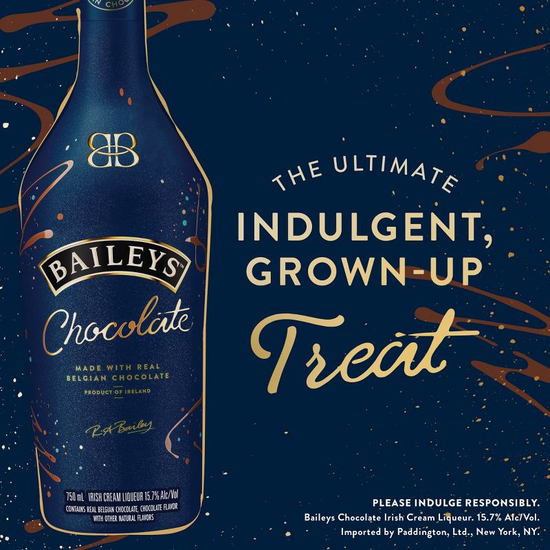 slide 6 of 10, Baileys Chocolate Liqueur - 750ml Bottle, 750 ml